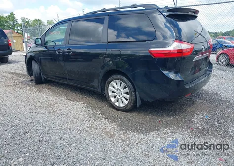 2015 Toyota Sienna Xle/Limited из США, поврежденный, VIN 5TDDK3DC0FS109212